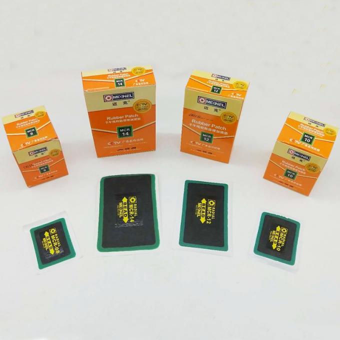 マイケルは50&times;70mm冷たいタイヤ パッチ ゴム製ISO9001を補強した 4