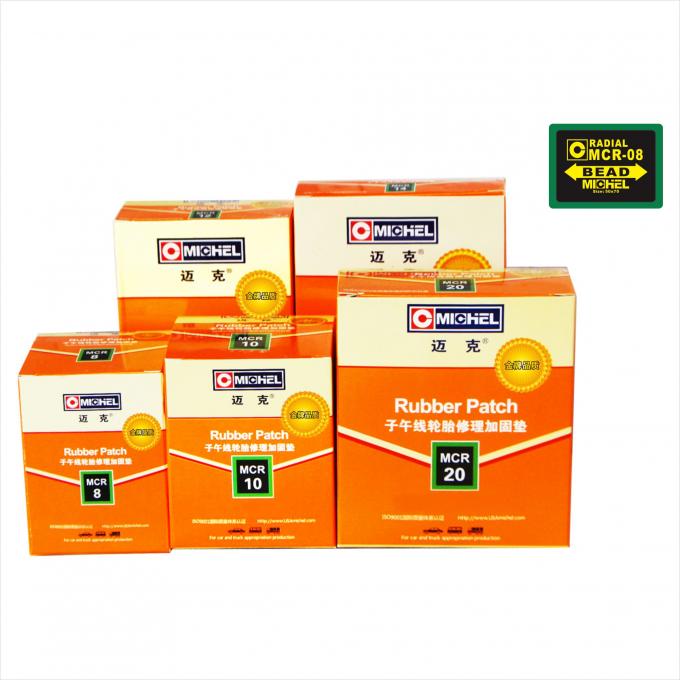 マイケルは50&times;70mm冷たいタイヤ パッチ ゴム製ISO9001を補強した 5