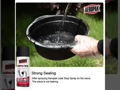 ブラックリーク液体シーラー エアゾールスプレーペイントシーラントコーティング 400ml入り