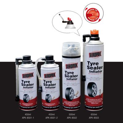 500ml Emergency Tire Sealant and Inflator for Quick Puncture Repair