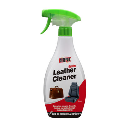Aeropak 500ml Deep Decontamination Multi-Purpose Genuine Leather Cleaner Spray with 3 Years Shelf Life