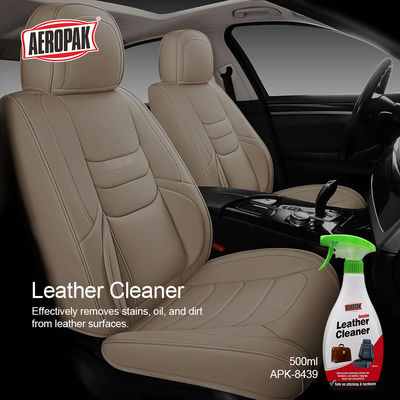 Aeropak 500ml Deep Decontamination Multi-Purpose Genuine Leather Cleaner Spray with 3 Years Shelf Life