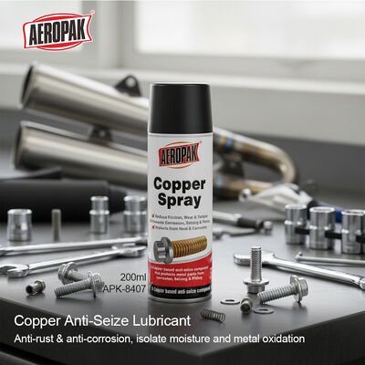 Professional High Temp Heat Resistant Anti-Corrosion OEM Private Label Copper Spray Anti-Seize Lubricant for Spark Plug Bolts