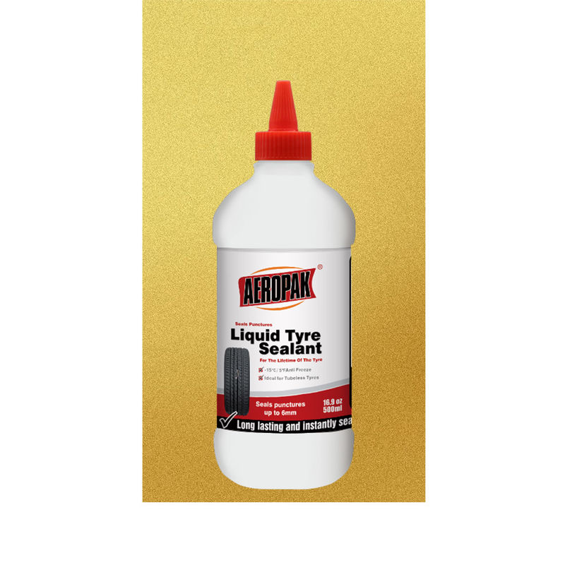 Aeropak 500ml Liquid Tyre Sealant for 6mm Puncture Repair