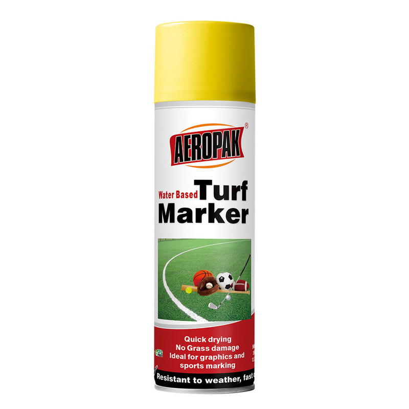 AEROPAK 500ml Turf Marker Spray Paint with 3 Years Shelf Life and 7500 Pieces MOQ