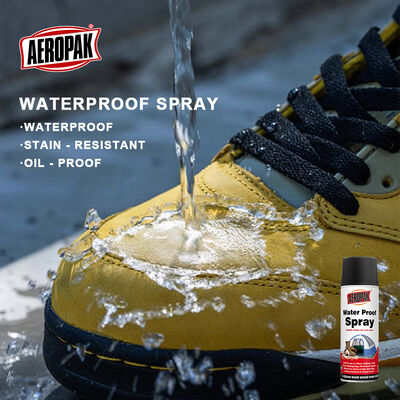 Aeropak Aerosol Spray 120g ティンプレート 防水 防水 リキッドコーティング 服用 靴用 革用 繊維 3年 期限