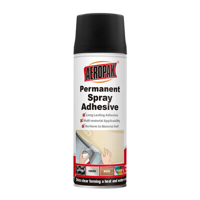 Aeropak 200ml エアロゾール 繊維特異透明 永続的な粘着剤 粘着剤 噴霧 密封剤の高噴霧カバー